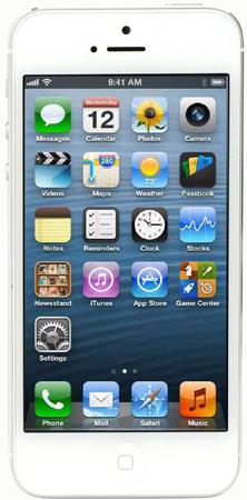 Смартфон Apple iPhone 5 32Gb White & Silver - Ростов Великий